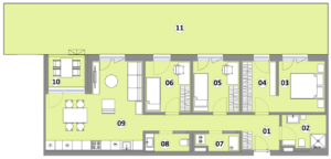 Stanovanje 07 - 93,88 m2