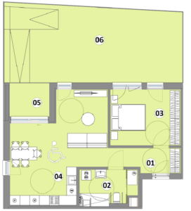 Stanovanje 09 - 69,98 m2
